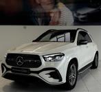 Mercedes-Benz GLE-Klasse 400 E 4Matic AMG Line | Panoramisch, Auto's, Stof, Gebruikt, GLE, Wit