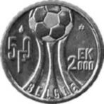 België: 50 frank EK 2000 VL in FDC = morin 992, Postzegels en Munten, Verzenden, Losse munt