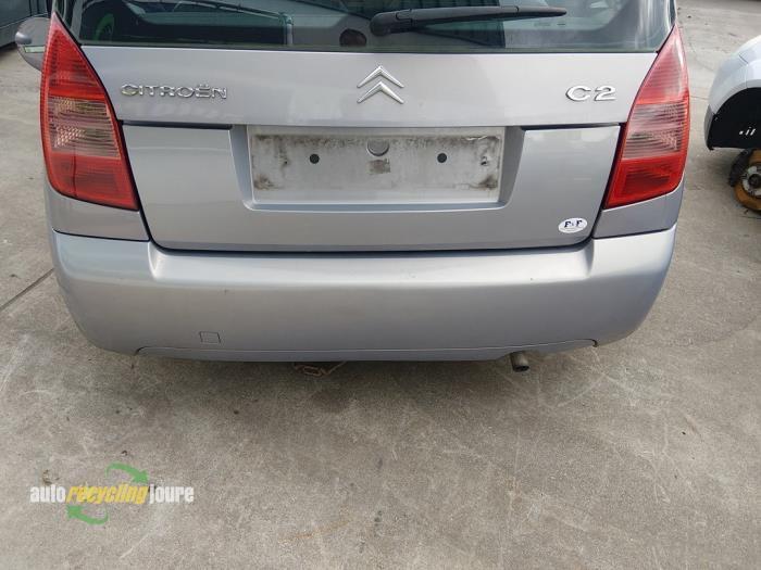 Achterbumper van een Citroen C2, Auto-onderdelen, Carrosserie, Bumper, Citroën, Gebruikt, 3 maanden garantie
