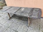 Gratuite Table en bois (en partie en teck), Jardin & Terrasse, Enlèvement, Utilisé, Bois