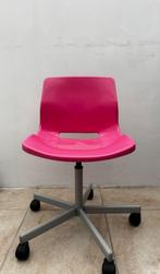 IKEA ROZE BUREAU STOEL VOOR KINDEREN, Huis en Inrichting, Bureaustoelen, Ophalen, Zo goed als nieuw, Roze, Bureaustoel