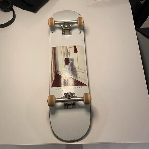 Professioneel skateboard, Sport en Fitness, Skateboarden, Zo goed als nieuw, Skateboard, Ophalen