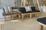 Houten lounge, Tuin en Terras, Ophalen, Zo goed als nieuw, Hout, Loungeset
