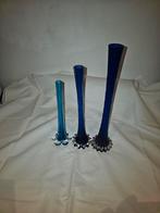 Vases soliflore en verre torsadé, Verre