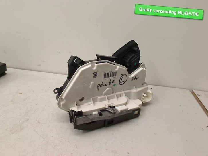 PORTIERSLOT LINKS VOOR Polo V (6R) (5K1837015|5K1837015), Auto-onderdelen, Carrosserie, Volkswagen, Voor, Links, Gebruikt