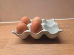 Porte-œufs/coquetier en porcelaine 6 œufs | Maisons du Monde, Enlèvement ou Envoi, Neuf
