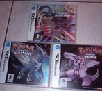 3 Nintendo DS Games: Pokémon Version Perle/Diamand/ Platine., Gekoppelde computers, 1 speler, Ophalen of Verzenden, Zo goed als nieuw