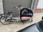 Gazelle cabby ( niet-elektrische bakfiets) + accesoires, Ophalen, Gebruikt, Gazelle