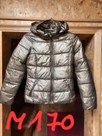 Goudkleurige winterjas 170, Kinderen en Baby's, Kinderkleding | Maat 170, Ophalen, Zo goed als nieuw, Meisje