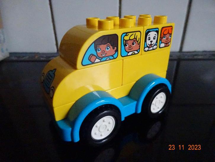 DUPLO Mijn Eerste Bus - 10851*VOLLEDIG*PRIMA STAAT*, Kinderen en Baby's, Speelgoed | Duplo en Lego, Duplo, Complete set, Ophalen of Verzenden
