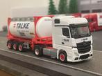 Herpa MB Actros TALKE swap container 1:87, Enlèvement ou Envoi, Comme neuf, Bus ou Camion, Herpa