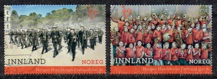Postzegels uit Noorwegen - K 5188 - muziekkorps, Postzegels en Munten, Postzegels | Europa | Scandinavië, Gestempeld, Noorwegen