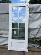 Witte Houten Deur, Ophalen, 80 tot 100 cm, 215 cm of meer, Nieuw
