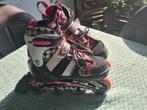 verstelbare rollerblades maat 33-36, Sport en Fitness, Skeelers, Overige merken, Verstelbaar, Inline skates 4 wielen, Gebruikt