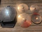 Sabian cymbal set + hardcase- cymbalen, Muziek en Instrumenten, Drumstellen en Slagwerk, Ophalen, Gebruikt, Overige merken