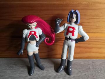 Set team rocket Tomy figuren - Jessie en James - 1998  beschikbaar voor biedingen