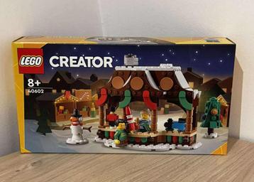 Lego - Winterse Marktkraam GWP - Set 40602 - NIEUW! beschikbaar voor biedingen