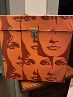 Vintage LP koffer, Ophalen of Verzenden, Zo goed als nieuw