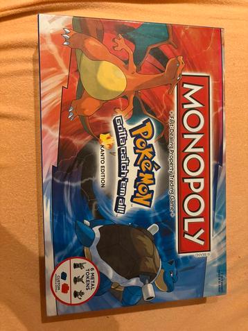 Pokemon monopoly beschikbaar voor biedingen