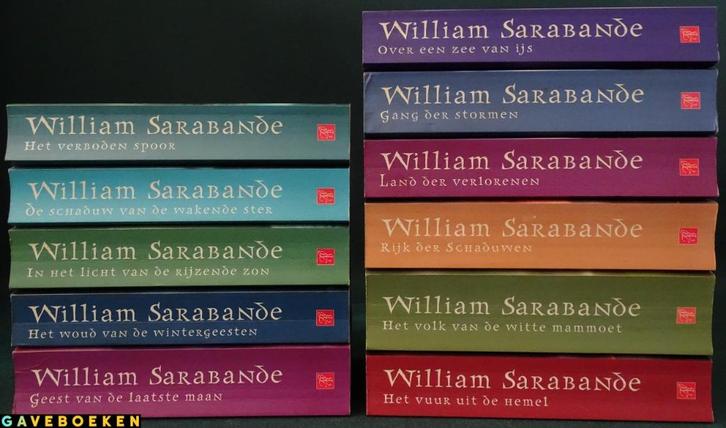 Kinderen Van De Dageraad William Sarabande A.W Bruna - 11x, Boeken, Fantasy, Gelezen, Ophalen of Verzenden