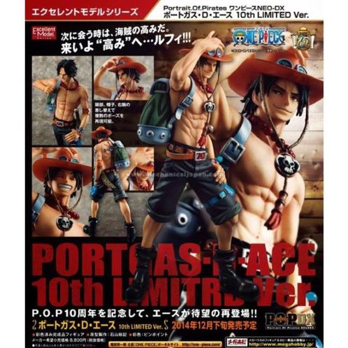 Ace Megahouse P.O.P 10th anniversary neuve One piece, Verzamelen, Beelden en Beeldjes, Nieuw, Overige typen, Ophalen