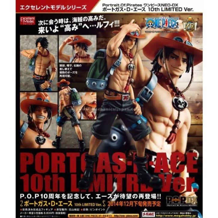 Ace Megahouse P.O.P 10th anniversary neuve One piece, Verzamelen, Beelden en Beeldjes, Nieuw, Overige typen, Ophalen