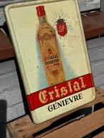 Cristal Genievre reclamebord 1948, Verzamelen, Ophalen of Verzenden, Zo goed als nieuw, Reclamebord