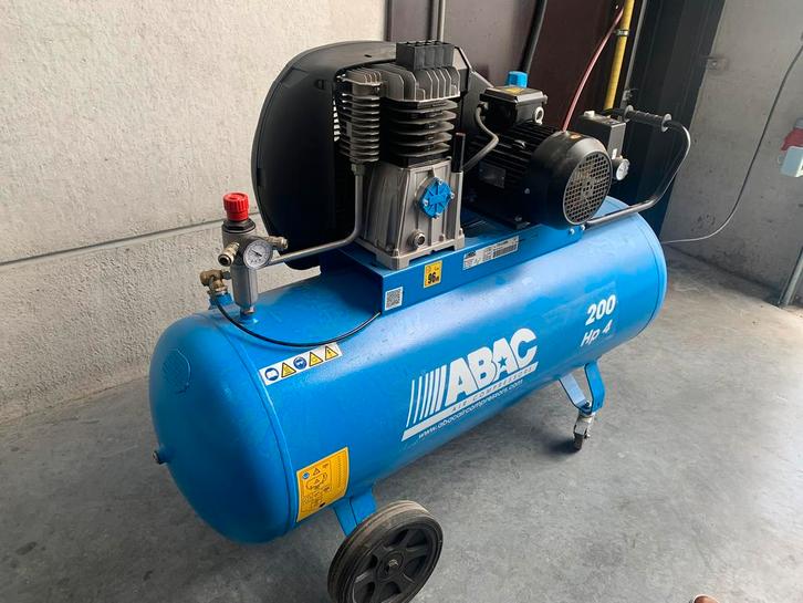 Compresseur Abac 4HP, Bricolage & Construction, Compresseurs, Comme neuf, Enlèvement ou Envoi