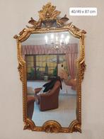 Prachtige, antieke vintage gouden spiegel met vogeltjes, Antiek en Kunst, Antiek | Spiegels, Ophalen