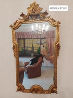 Beau miroir doré vintage antique avec des oiseaux, Enlèvement