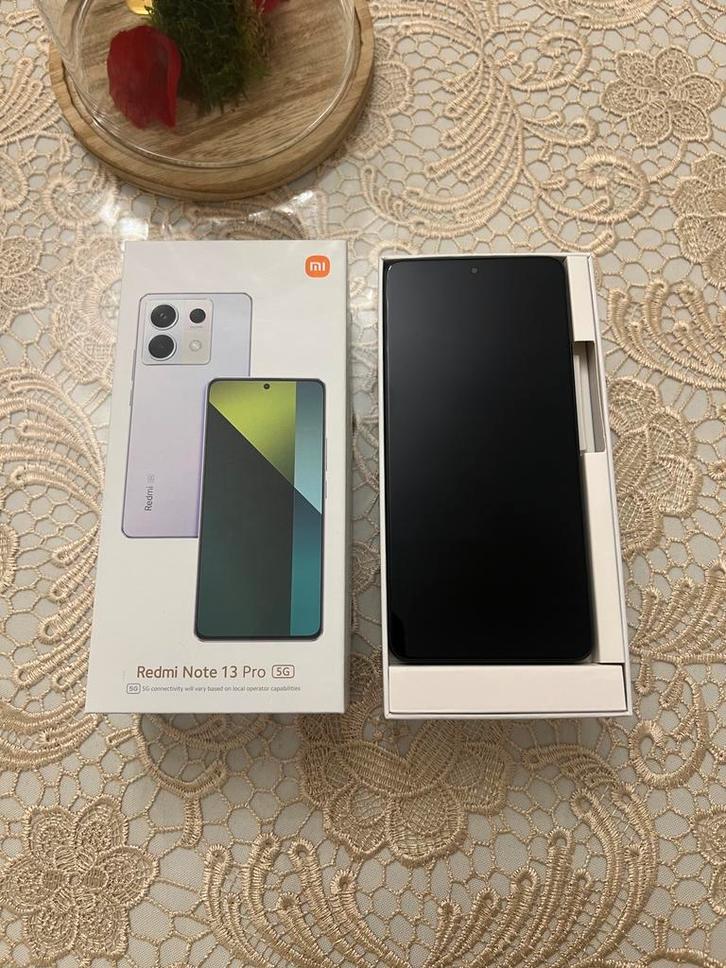 Redmi Note 13 Pro 5G 256GB Midnight Black, Telecommunicatie, Mobiele telefoons | Overige merken, Zo goed als nieuw, Ophalen