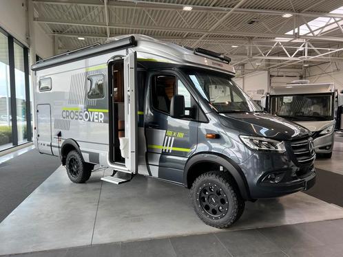 Hymer ML T 570 4x4 CrossOver, Caravans en Kamperen, Mobilhomes, Bedrijf, tot en met 3, Half-integraal, Hymer, Mercedes, Diesel
