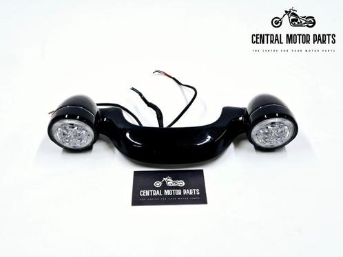 Knipperlicht balk zwart met Ciro LED inserts vor Touring, Motoren, Onderdelen | Harley-Davidson, Gebruikt, Ophalen of Verzenden