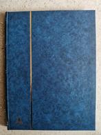 blauw postzegelalbum met 16 witte pagina's, Postzegels en Munten, Postzegels | Toebehoren, Ophalen of Verzenden, Verzamelalbum