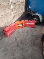 3 koffer's 2 HILTI en Spilt samen 10euro, Ophalen of Verzenden