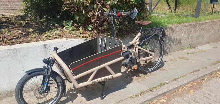 Speedpedelec bakfiets van Riese en Muller Load 60, Fietsen en Brommers, Fietsen | Bakfietsen, Gebruikt, Ophalen