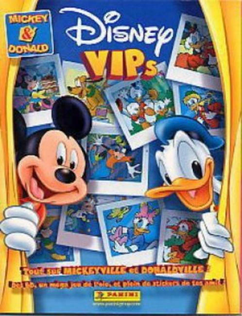 CHERCHE Album vide Disney VIPS Mickey Donald Carrefour 2005, Contacten en Berichten, Sport en Hobby oproepen