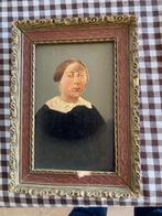 Antiek schilderijtje, Ophalen of Verzenden