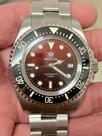 Steeldive automatique seiko nh35 hommage rolex deepsea, Montre-bracelet, Autres marques, Enlèvement ou Envoi, Acier
