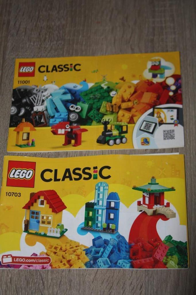 Lego Classic bouwboekjes , 10703 , 11001 goede staat, Kinderen en Baby's, Speelgoed | Duplo en Lego, Gebruikt, Lego, Ophalen of Verzenden