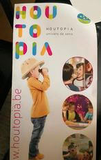 Houtopia 4 tickets, Tickets en Kaartjes, Drie personen of meer, Meerdaags