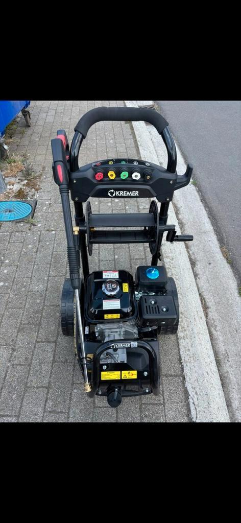 Hogedrukreiniger model: KR-170B Kremer, Tuin en Terras, Hogedrukreinigers, Nieuw, Benzine, Ophalen
