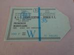 Ticket RSC Anderlecht - FC Zurich 19/09/1973, Collections, Autres types, Utilisé, Enlèvement ou Envoi
