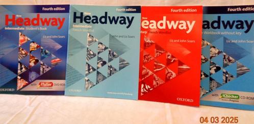 NEW HEADWAY ('4 handleidingen), Boeken, Schoolboeken, Gelezen, Engels, ASO, Ophalen of Verzenden
