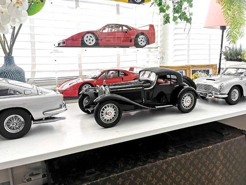 Alfa Romeo 8C 2300 Coupe Pocher K89 1/8 mysterieus zwart, Hobby en Vrije tijd, Modelauto's | 1:5 tot 1:12, Gebruikt, Auto, 1:5 t/m 1:8