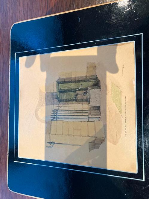 Vintage Engelse placemats / broodplankjes Eton, Antiek en Kunst, Antiek | Keukengerei, Ophalen of Verzenden