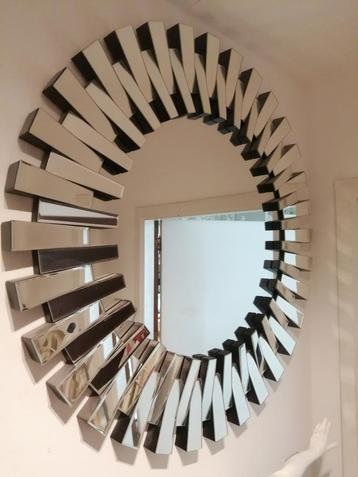 Prachtige design spiegel diameter 100 cm
