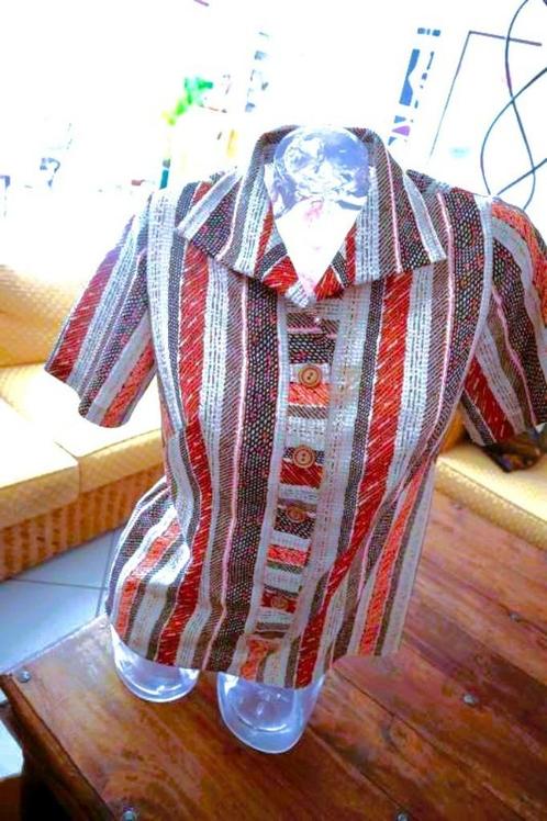 origineel retro getint vintage blouse, Vêtements | Femmes, Blouses & Tuniques, Porté, Taille 38/40 (M), Brun, Enlèvement ou Envoi