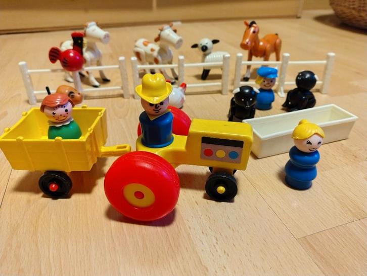 Fisher Price - Vintage - boerderij: uitbreidingsset 1, Enfants & Bébés, Jouets | Fisher-Price, Utilisé, Enlèvement