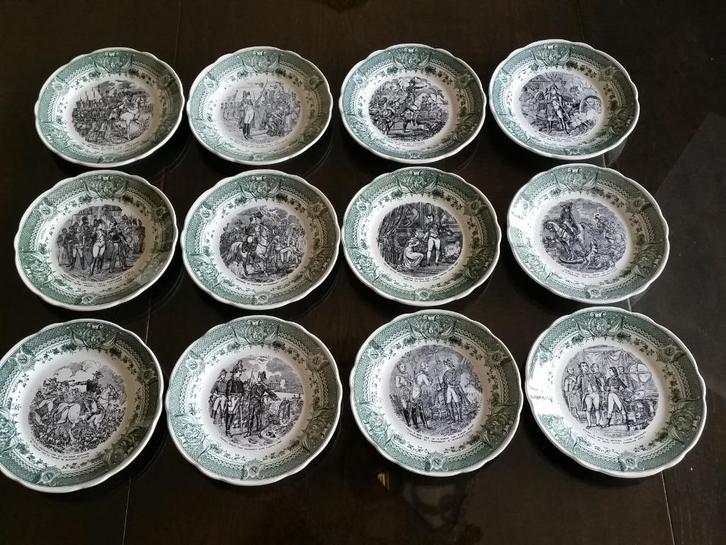 Napoleon borden, Antiek en Kunst, Antiek | Keramiek en Aardewerk, Ophalen